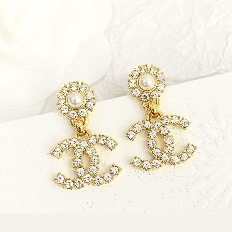 Ch*el earrings